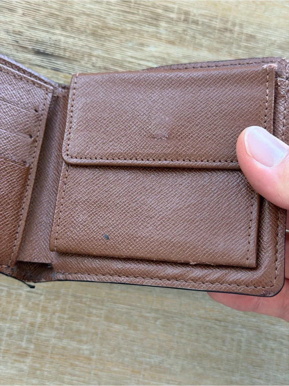 Louis Vuitton Men’s Monogram Canvas Bifold Wallet